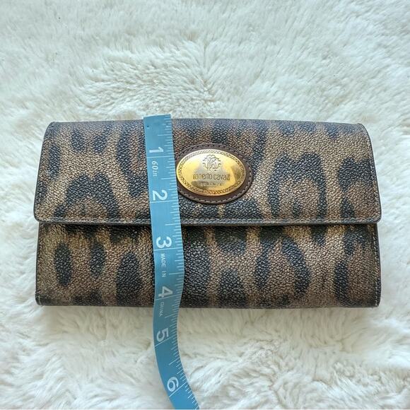 Vintage Roberto Cavalli vegan leather wallet Authentic - Picture 4 of 8